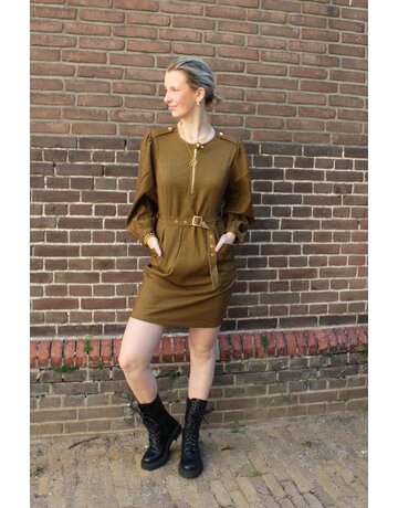 Aaiko Semire Dress Olive