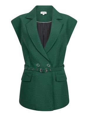 Aaiko Lina Gilet Green