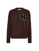 Haute L' Amitié HL Badge sweat Mocca