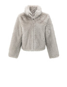 Yaya Yaya Faux Fur Jack Grey
