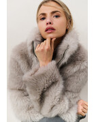 Yaya Yaya Faux Fur Jack Grey