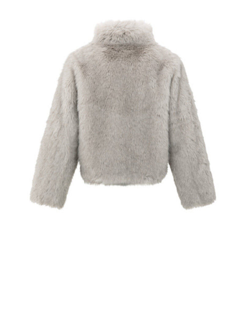 Yaya Yaya Faux Fur Jack Grey