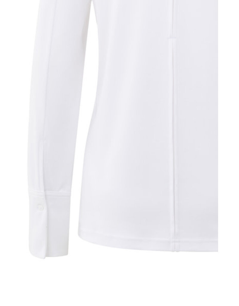 Yaya Yaya LS Shirt White Woven Cuffs