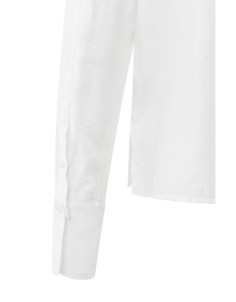 Yaya Yaya LS Shirt Collar White
