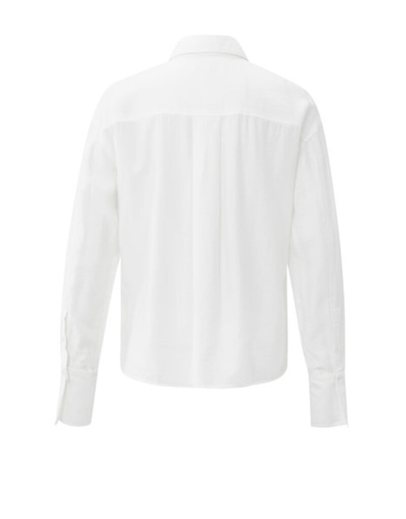 Yaya Yaya LS Shirt Collar White