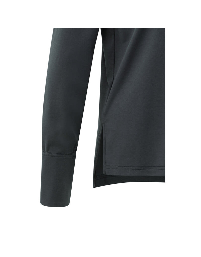 Yaya Yaya LS Shirt Black Woven Cuffs