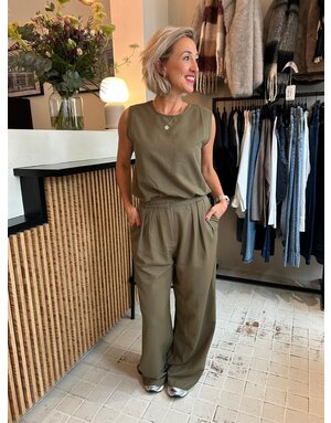 Feel Fashion Feel Pak Army Groen Br+ Top