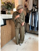 Feel Fashion Feel Blouse Jas Army Groen