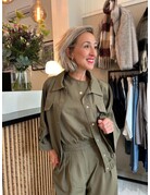 Feel Fashion Feel Blouse Jas Army Groen