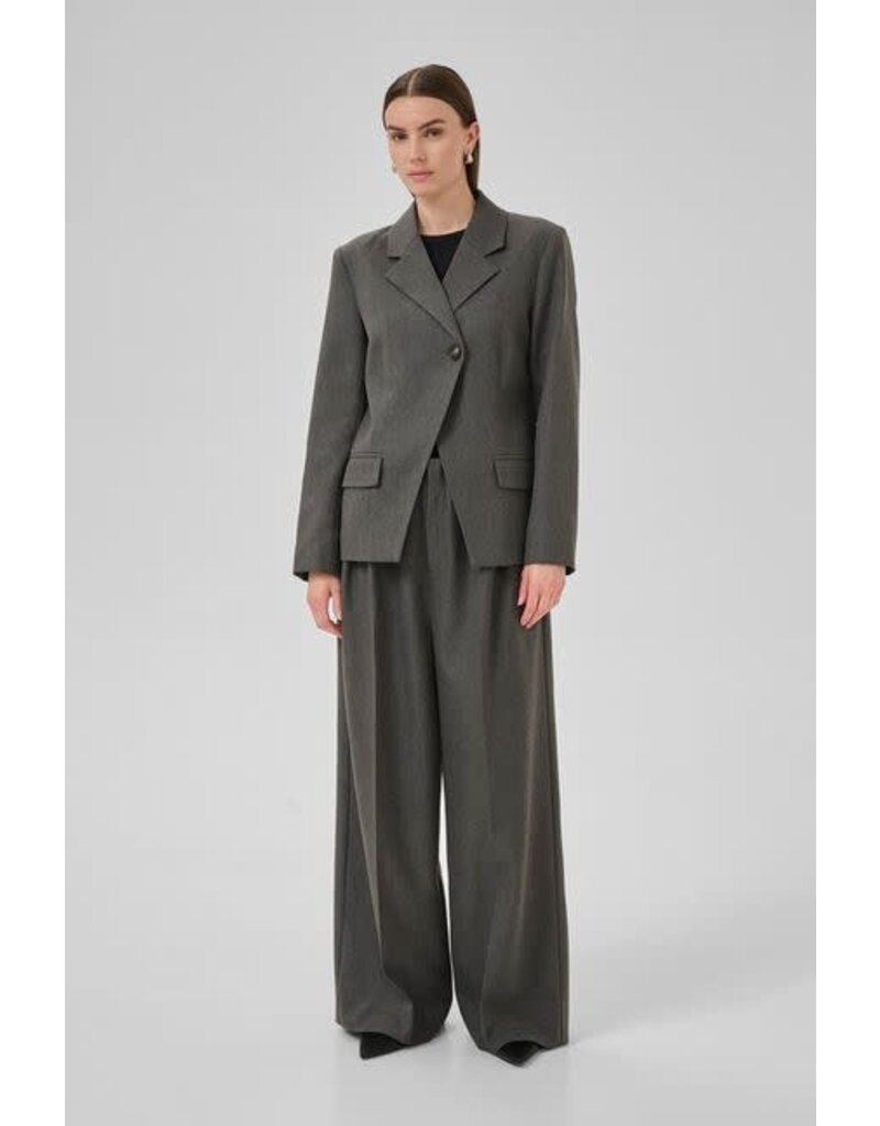 My Essential Wardrobe MEW Space Blazer Dark Shadow