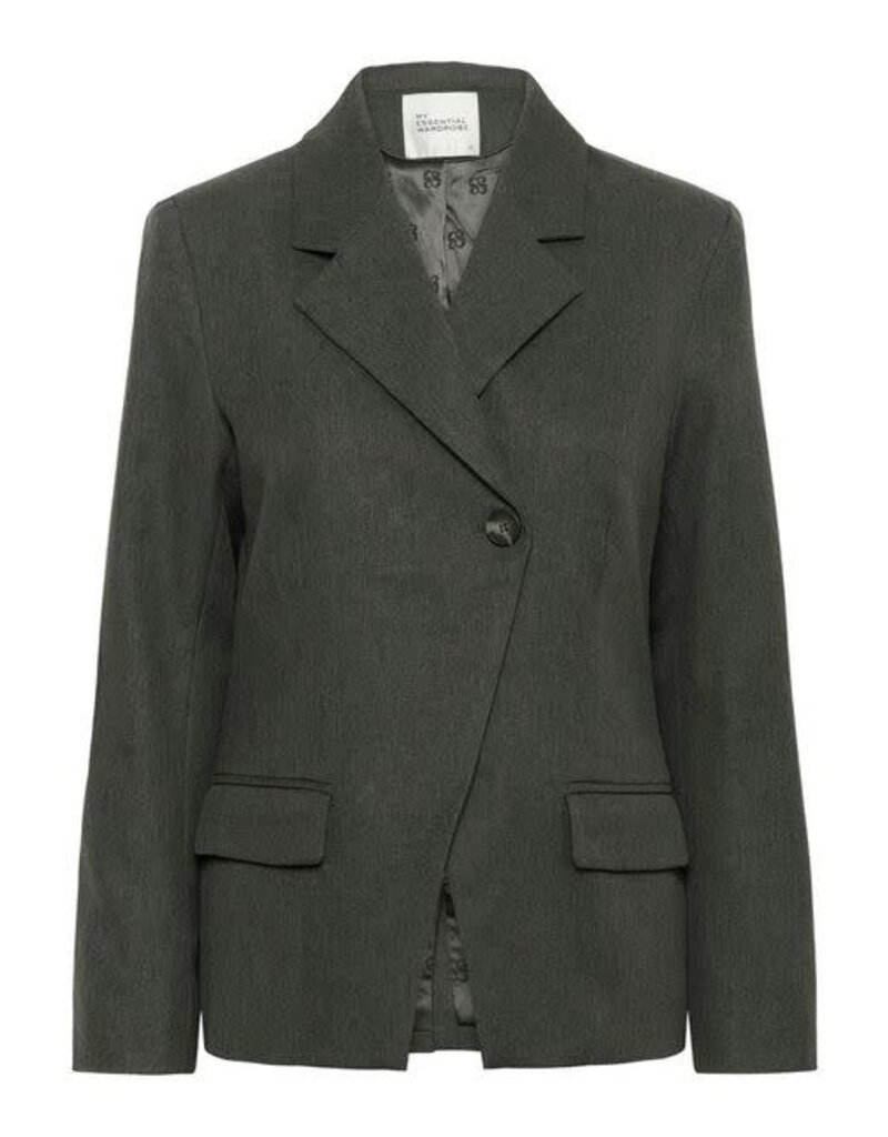 My Essential Wardrobe MEW Space Blazer Dark Shadow