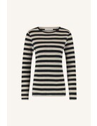 By-Bar By-Bar Big Stripe Top Chalk