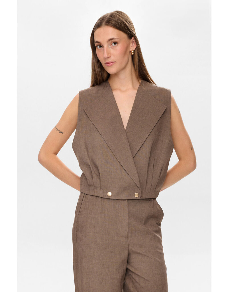 Nümph Nümph Nushelly Gilet Brown