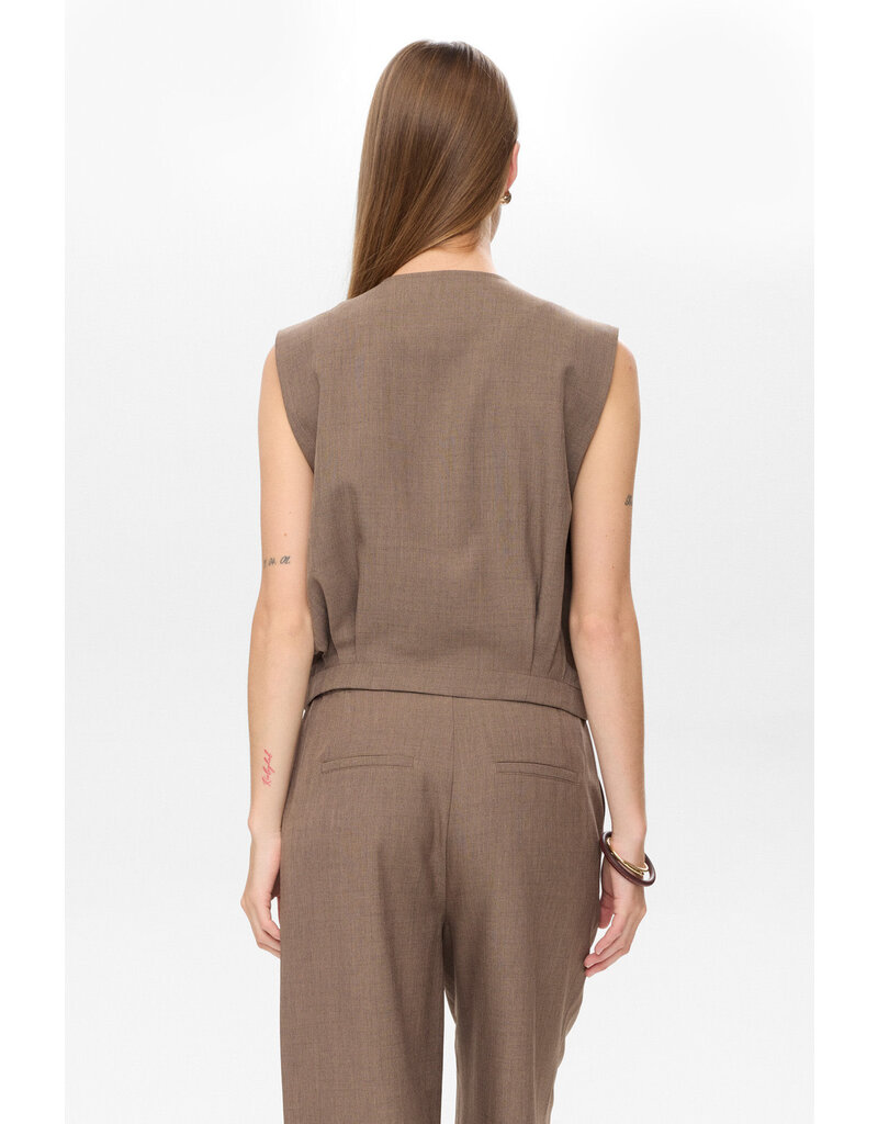 Nümph Nümph Nushelly Gilet Brown