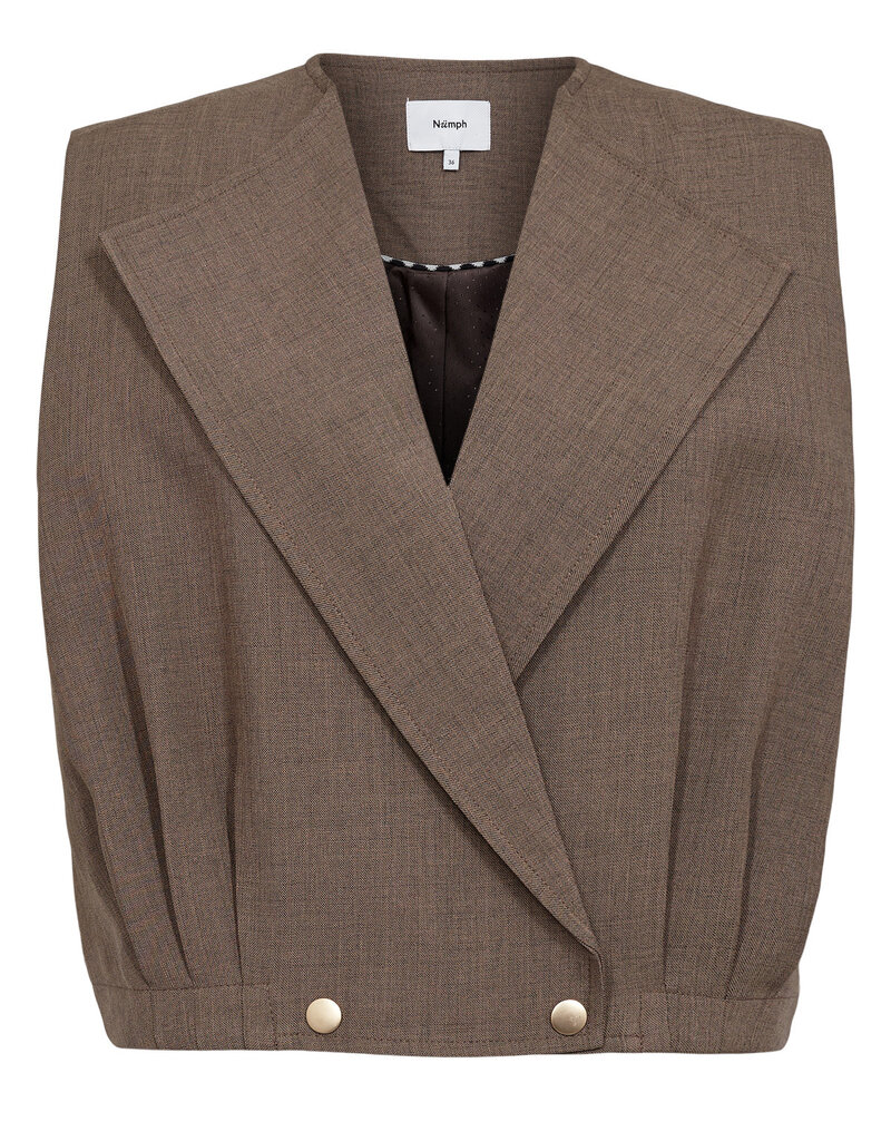 Nümph Nümph Nushelly Gilet Brown