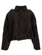 Feel Fashion Feel Jas Suedine Black