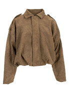 Feel Fashion Feel Jas Suedine Green