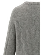Yaya Yaya Cable sweater Taupe