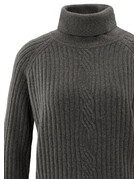 Yaya Yaya Turtle neck sweater Dark Taupe