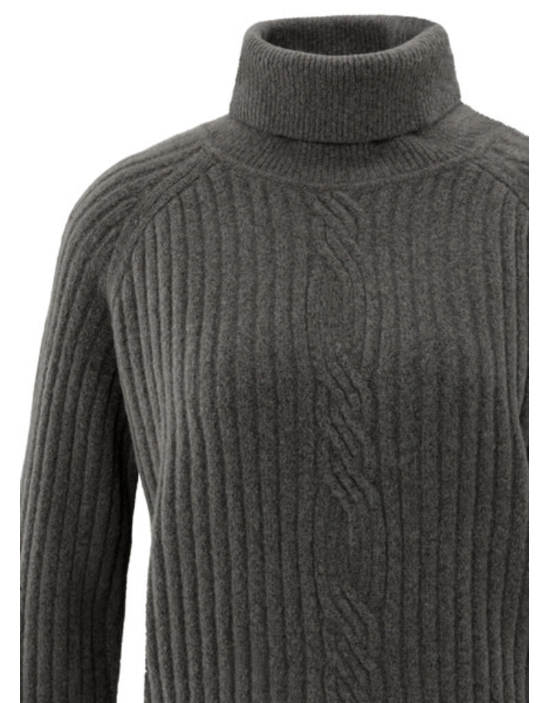 Yaya Yaya Turtle neck sweater Dark Taupe