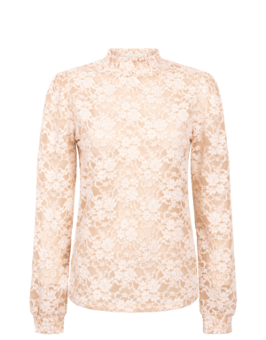 Aaiko Aaiko Tory Lace Cream Top