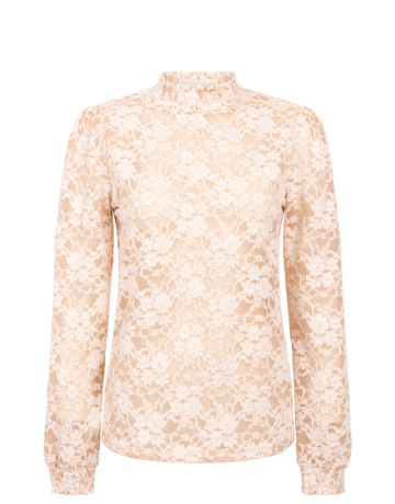 Aaiko Aaiko Tory Lace Cream Top