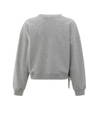 Yaya Yaya Sweater plooi Grijs