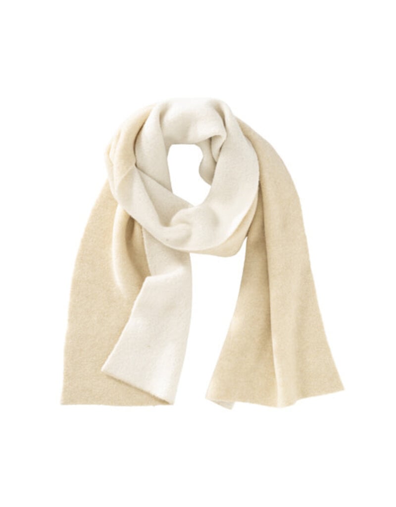 Yaya Yaya Scarf 2 kleuren Beige Mel.