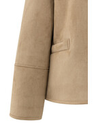 Yaya Yaya Oversized faux  lammy Jas Camel