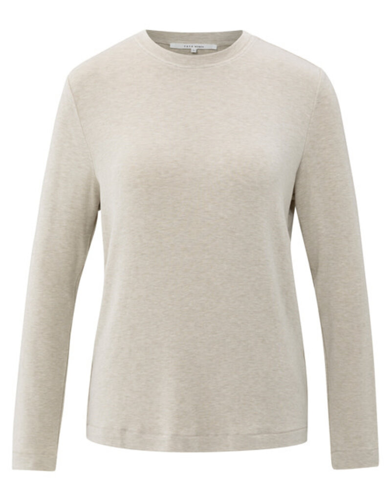 Yaya Yaya Long sleeve heavy Top Beige