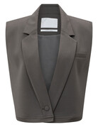 Yaya Yaya Woven sls blazer DN Grey