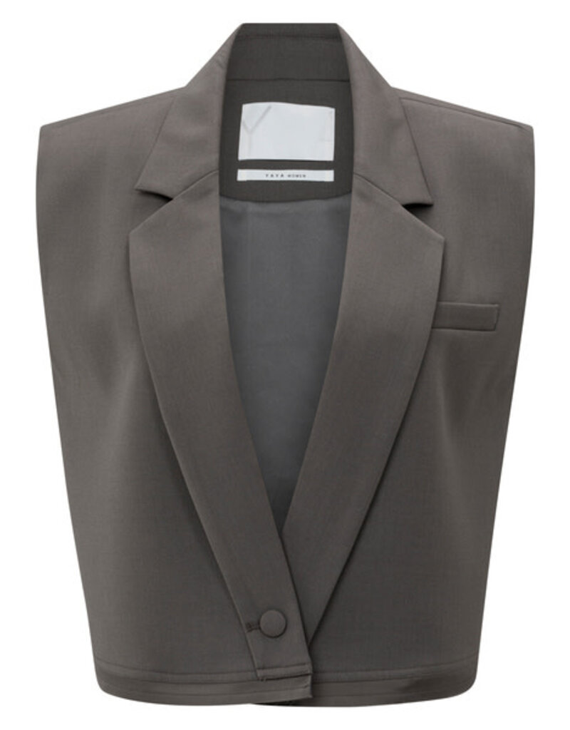 Yaya Yaya Woven sls blazer DN Grey