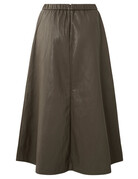 Yaya Yaya Faux leather Aline skirt  DN Grey
