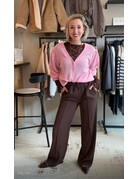 Feel Fashion Feel Pant. Donker Bruin