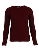 Feel Fashion Feel Top L.S. Burgundy