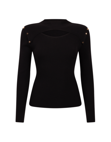 Aaiko Aaiko Zahra Top Black