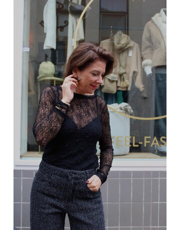 My Essential Wardrobe MEW Rita Top Black