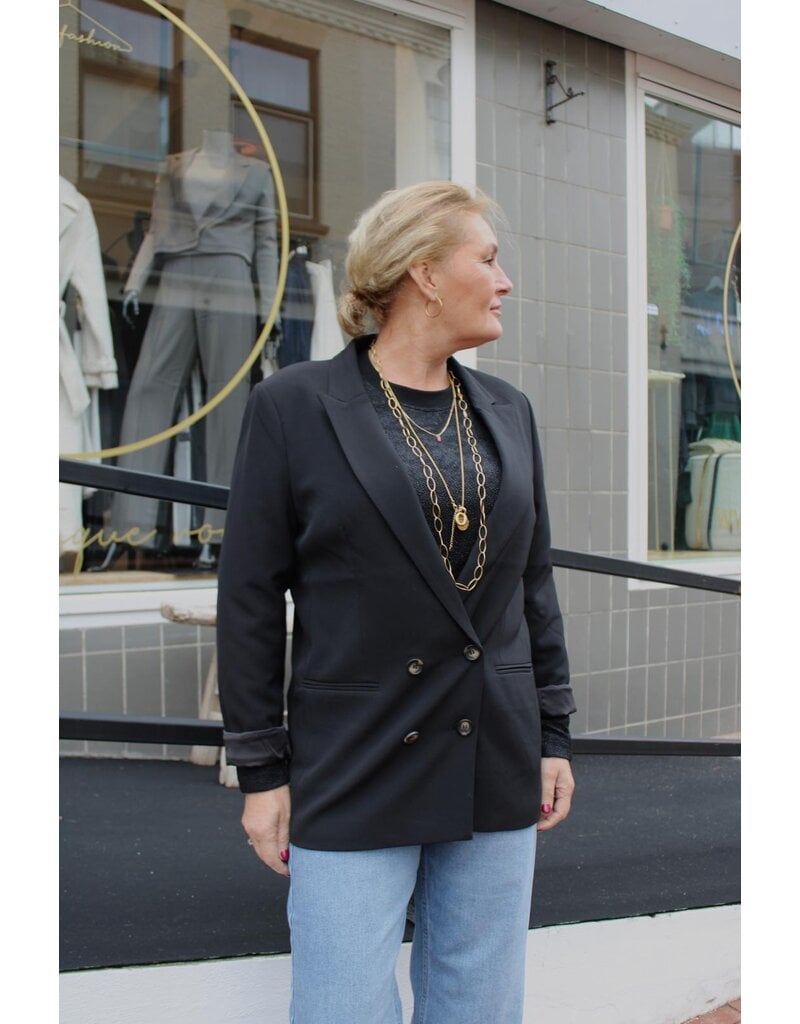 My Essential Wardrobe MEW 27 The Tailored Blazer Black 10703970