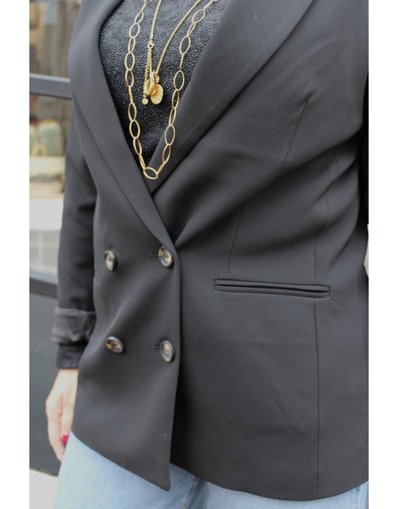 My Essential Wardrobe MEW 27 The Tailored Blazer Black 10703970