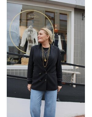 My Essential Wardrobe MEW 27 The Tailored Blazer Black 10703970