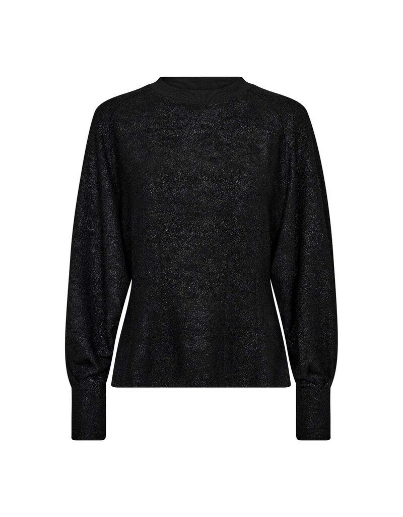 Co'couture Kylie Fitted Blouse Black