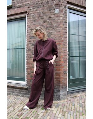 Co' Couture Co'Couture Luna Eyelett Pant Winered