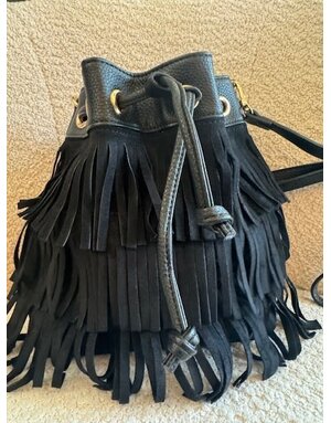 Feel Fashion BOW19 Jade Bucket Bag Black