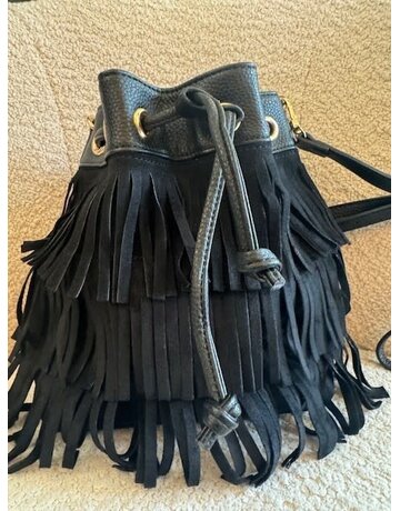 Feel Fashion BOW19 Jade Bucket Bag Black