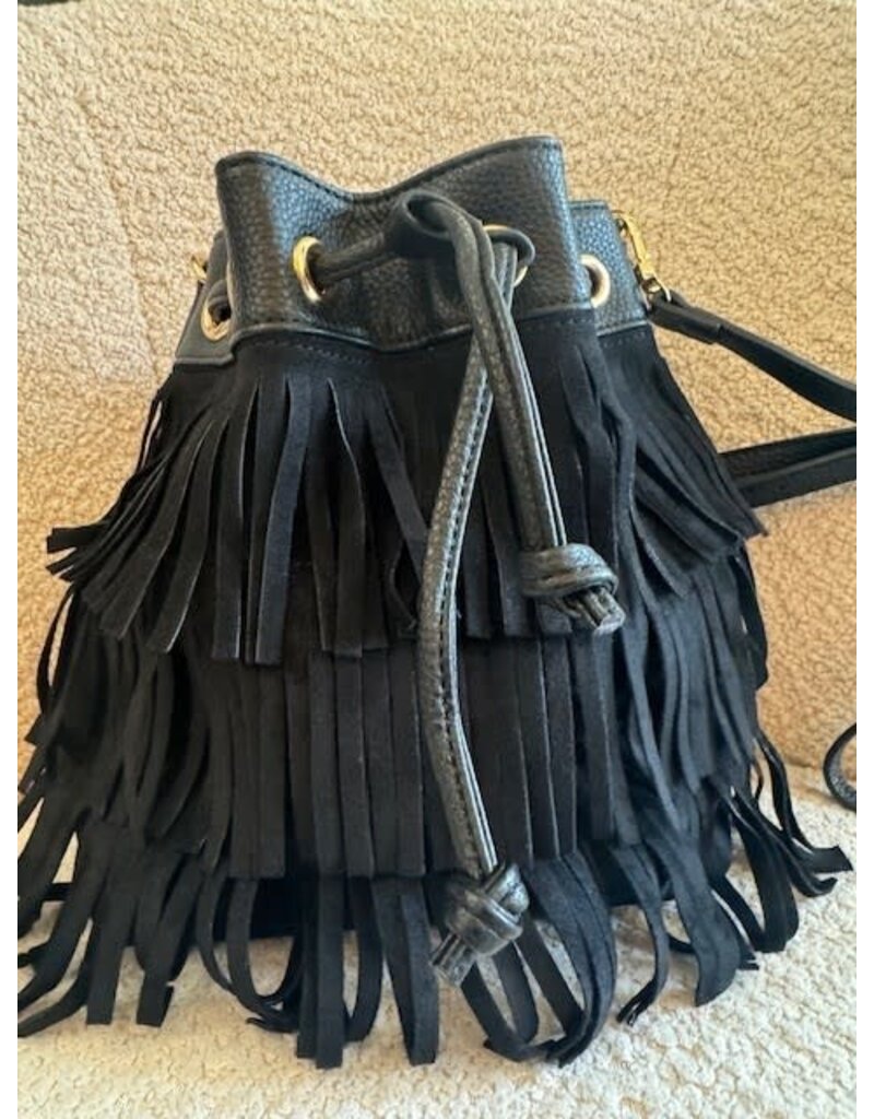 Feel Fashion BOW19 Jade Bucket Bag Black