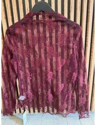 Feel Fashion Feel Top Kant Bordeaux