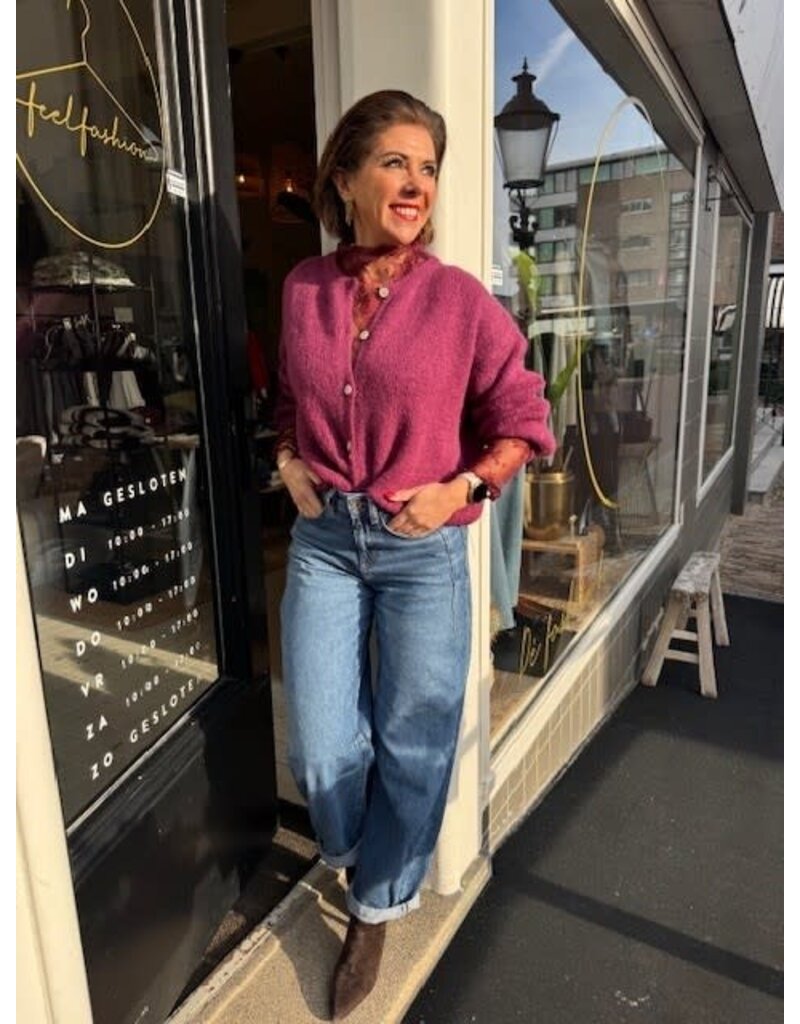 Feel Fashion Feel Vest B Chic Lie de Vin