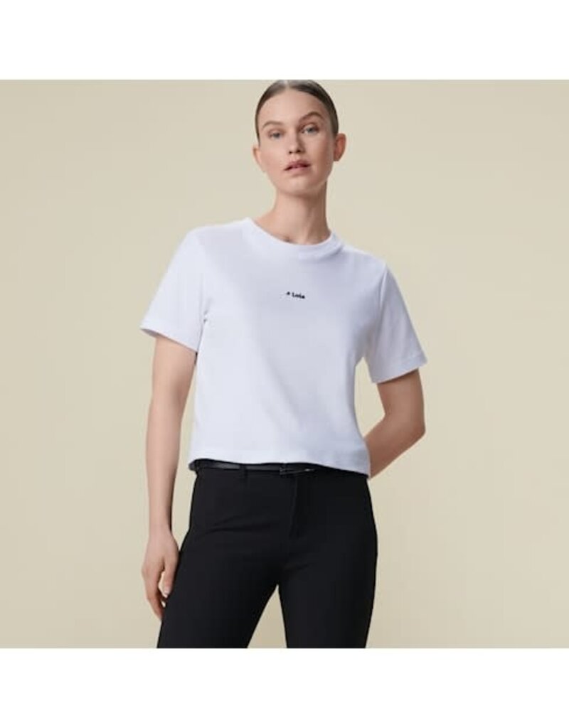 Lois Lois Cherry Tee White