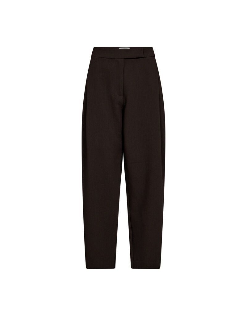 Co' Couture Co'Couture Vola Carrot Pant D.Brown