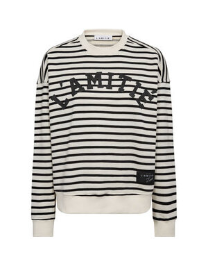 Haute L' Amitié HL  Stripe Logo Sweat